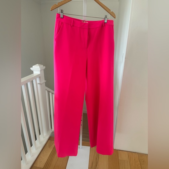L'AGENCE Pink Wide Leg Pants - Picture 5 of 11